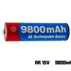 AA Rechargeable Battery 1.5V High Capacity 9800mAh