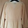 NEW - Yellow cotton blouse UK 8 Image 2
