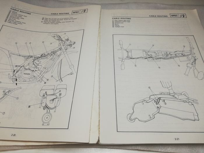 Yamaha DT50 U service manual