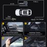 GKU 4K Dash Cam Front and Rear, 5GHz WiFi Dashcam with 64GB SD Card, Dual Car Camera Dash Cam with Parking Monitor, Night Vision, WDR, 170 Wide Angle, G-Sensor, Loop Recording, APP Control, Max 256GB Image 9