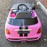 Kids Pink Electric Mini Cooper Car (used). Image 5