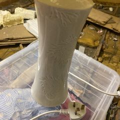 Belleek lamp