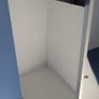 IKEA Loft bed with desk and closet Image 2