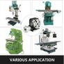 BRAND NEW Horizontal Vertical Rotary Table 4"/100mm 4-Slot MT-2 W/ 3 Dividing Plates for Milling Drilling Machine Image 2