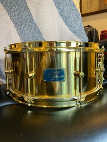 Canopus Limited Edition "The Brass" Snare drum