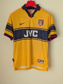 Genuine Original Arsenal Away Shirt 1997/1999 - Men's Medium