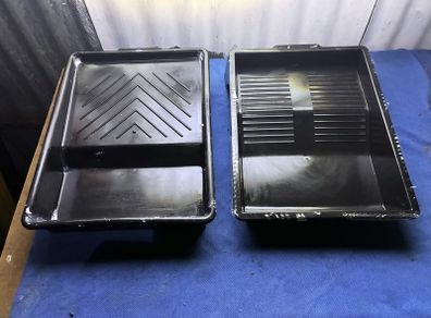 2 paint roller trays