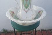 wash basin and pitcher set