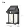 Outdoor Solar Tungsten Wall Light with Motion Sensor IP65 Waterproof LED Safety Light for Patio Outdoor Deck Porch Barn Garage Image 3