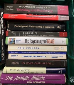 Psychology Books - view all the photos including price list.