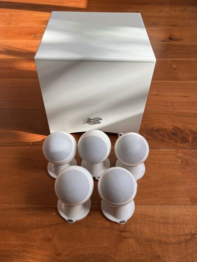 Cabasse Alcyone 5.1 Surround Sound Speaker System + Active Subwoofer