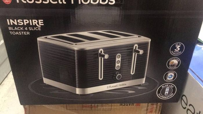 Black Kettle and Toaster Set