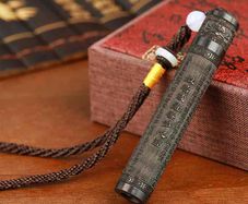 Wooden Carved Air Heated Coil Lighter USB rechargeable