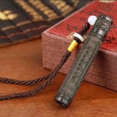Wooden Carved Air Heated Coil Lighter USB rechargeable