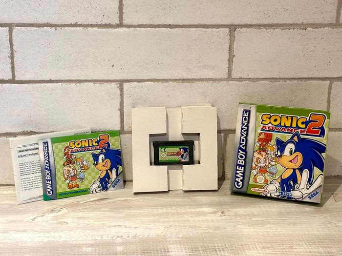 Sonic Advance 2 for Game Boy Advance Boxed & Minty