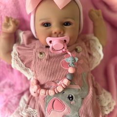 Reborns By Laura.  Stunning Baby Emily Reborn Doll. 4lb In Weight Welcome To View