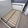 White Double Bed for Sale  Standard double bed in good condition. White colour. Mattress included for free.  Ready for collection. Image 3