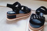 Black Wedge Sandals xti - Size 38