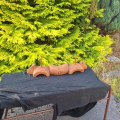 Old traditional beef yoke farming object possible to post