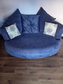 2 seater sofa plus swivel chair