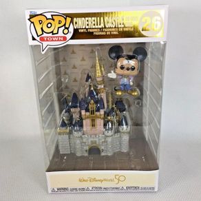 Disney GIANT Funko Pop Town! Cinderella Castle & Mickey Mouse (50th Anniversary)