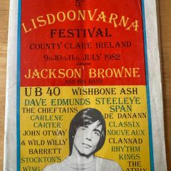 Vintage Lisdoonvarna Festival 1981 1982 Programme (Rare Set)