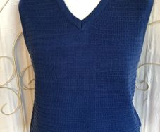 Ashworth Blue slipover