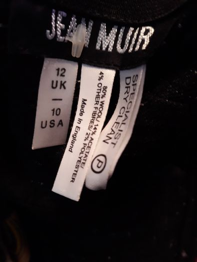 Jean Muir Vintage Two Piece Jacket and trousers Size see photos