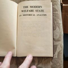 The Modern Welfare State.  An Historical Analysis. By Michael  P.o. Purcell. First Edition 1953 Hardback In Good Condition. See Photos For Same.