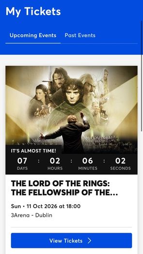 Lord of the Rings - Live in Concert x2