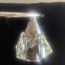 Hexagon shaped glass & Leaf design ceiling lights x2 Image 5