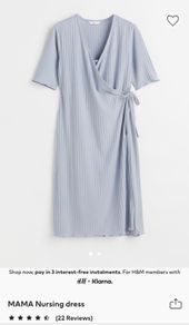 H&M mama nursing and pregnancy dress