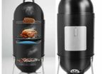 BRAND NEW BBQ Smoke Oven Outdoor Barbecue Grill W/Hanging Rack, Hooks, Grill,Thermometer,Cover