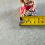 Woodlander Rabbit Cobbler Hand Painted Stoneware Bunny Figurine Red Apron Image 2