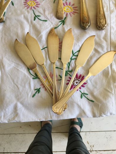 Antique cutlery