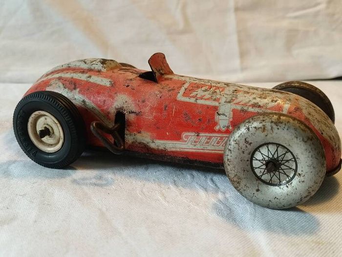 1940's Wind Up tinplate Car(Working)