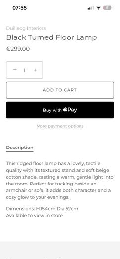 Floor lamp