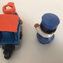 Fisher Price Small Train platform Gaurd figure Image 3