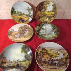 Vintage Wall Plaque / Plate   X 6