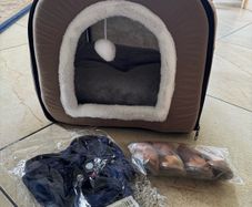 Dog Bed Clothes Shoes Brand New, Never Used