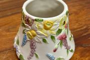 Vintage Ceramic Candle Shade