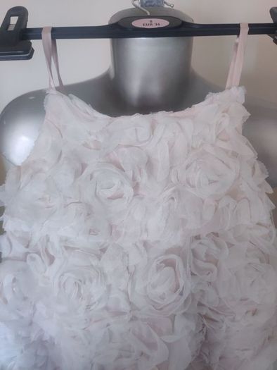 Monsoon stunning floral light pink little girl's dress age 5-6 Postage included