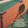 table top pool table Image 3