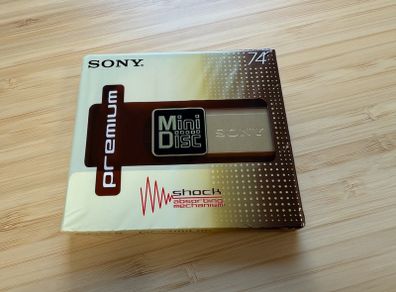New Sony Minidisc Premium 74