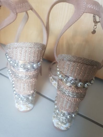 Office London High Esapdrille Sandals