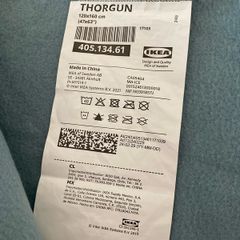 New IKEA Thorgun Fleece /Throw. 120 x 160 (47x63) ins.