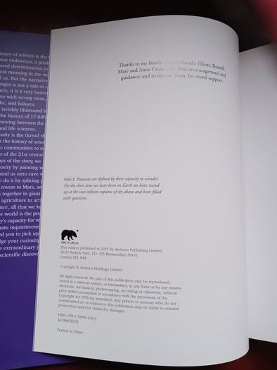 An Illustrated History of Science  / Mary Cruse/ 2019
