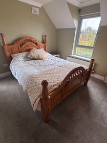 King size bed frame