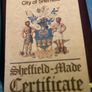 Sheffield-Made Hip Flask (With Certificate) Image 2