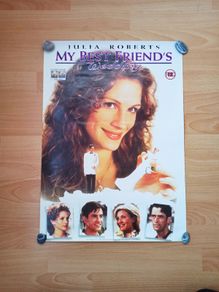 Movie poster  "My Best Friend's Wedding"  1997 size  42x59.5cm